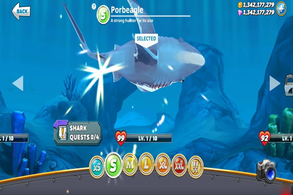 tải về Hungry Shark World mod