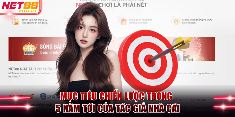 CEO NET88 Lý Văn Nam - Tầm Nhìn Đưa Thương Hiệu Chạm Đỉnh 3 Mục tiêu chiến lược trong 5 năm tới của tác giả nhà cái